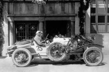 Rennerfolg mit der Vierradbremse bei der Targa Florio 1921: Mercedes 28/95 PS Sport: Von der Allradbremse zur PRE-SAFE Bremse