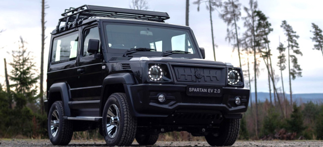 Mercedes g-Klasse-Clone  aus Tschechien: MTW Spartan 2.0: Vollelektrischer Mini-G-Rivale