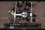 Video: Boxenstopp in der Formel-1: Mercedes-Benz.tv zeigt den 3-Sekunden Job