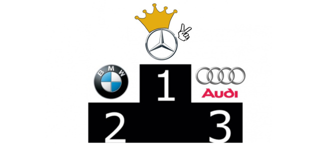 Kampf um die Premiumkrone 2018: 4. Runde: Mercedes vergrößert Vorsprung vor BMW und Audi