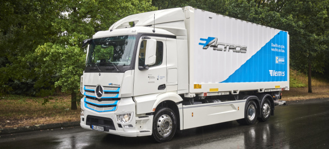 Elektromobilität: Spannende Praxiserprobung: Mercedes-Benz eActros geht bei Hermes in den Betriebseinsatz 