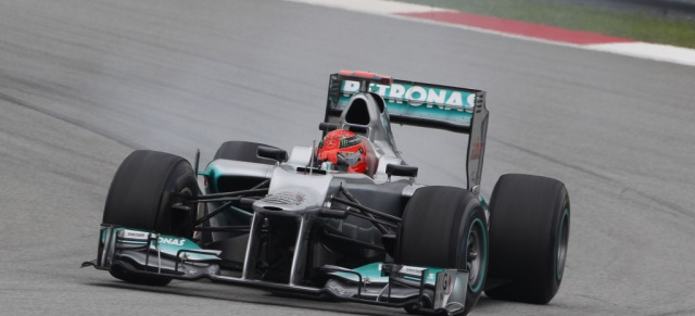 Formel 1: Freies Training Bahrain: Platz 4 und 7 für die Silberpfeile nach dem ersten freien Training.