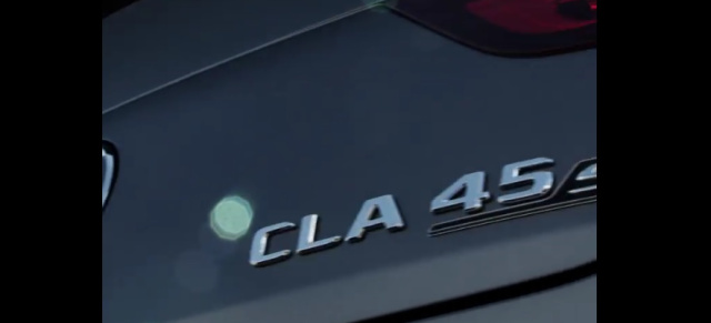 Mercedes-AMG CLA 45 Teaser: Kurzfilm zum Anfüttern: der neue CLA 45 AMG