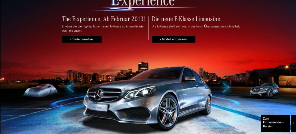 Neue E-Klasse online: Webspecial zum Generationswechsel: Die neue E-Klasse  von Mercedes-Benz präsentiert sich mit vielen Infos schon im Internet -  News - Mercedes-Fans - Das Magazin für Mercedes-Benz-Enthusiasten