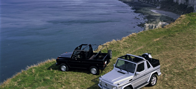 Mercedes-Benz Baureihen: Gutes von Gestern: 30 Jahre G-Modell: Generation G: ein Kultauto fürs G-lände!