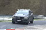 Erlkönig erwischt:  Mercedes ML63 im Video: Bewegte Fahraufnahmen von der kommenden Mercedes M-Klasse mit AMG DNA
