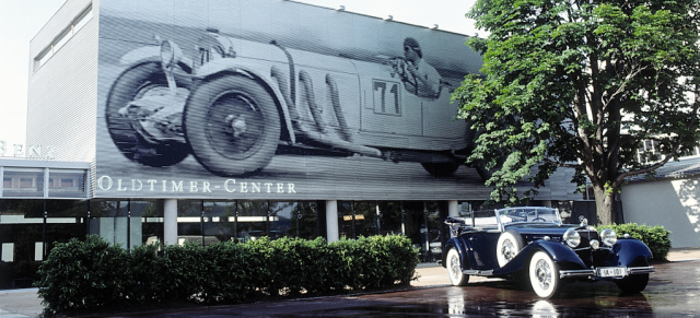 Klassik-Kompetenz hat einen Namen : 25 Jahre Mercedes-Benz Classic Center