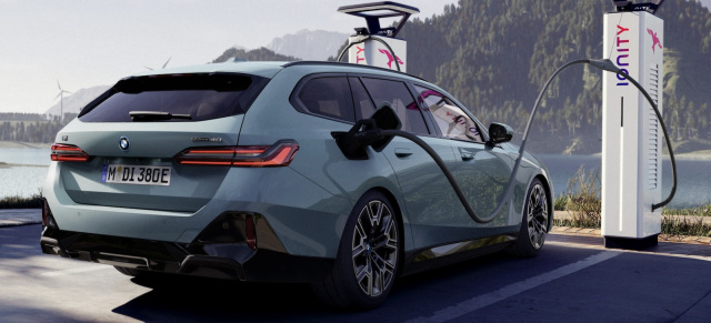 Mercedes vs. BMW: BMW bringt den ersten elektrischen Premium-Kombi