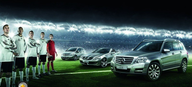 Die Besten auf dem Platz: Mercedes-Benz bietet Traumkombinationen zur Fußball-Weltmeisterschaft