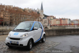 Startschuss für car2go in Lyon : Seit dem 1. Februar 2012 stehen 200 smart fortwo Fahrzeuge zur spontanen Nutzung in der französischen Stadt bereit