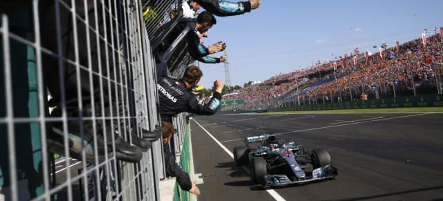 Formel 1 GP von Ungarn in Budapest: Lewis Hamilton schlägt erneut zu
