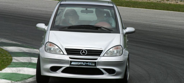 2002 Mercedes-Benz A 38 AMG (W168): 3,8 Liter Hubraum: Elch mit AMG-Technik und Twin-Motor