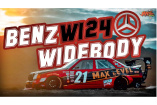 Mercedes-Benz W124 -  Tuning extrem: Das geht böse ins Auge: Brutaler Breitbau für den W124