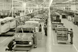 Vor 50 Jahren: Das Mercedes-Benz LKW-Werk Wörth nimmt den Betrieb auf: Jährlich entstehen in Wörth mehr als 100.000 Fahrzeuge