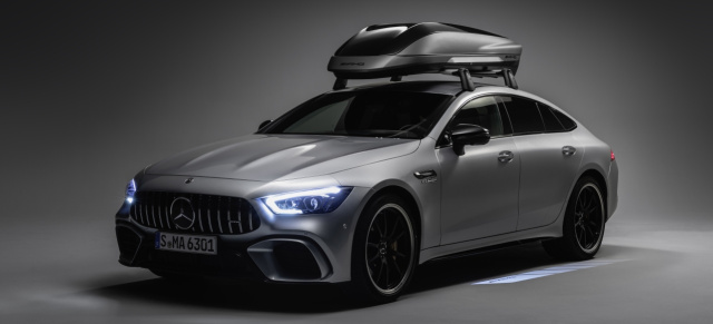 Sportlich beladen: Premiere für die neue Mercedes-AMG Dachbox