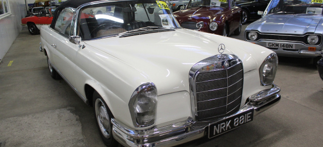 Classic Analytics Report - Anglia Car Auctions, 'Live Drive-Through' Sunday Sale, King's Lynn, Norfolk: Internationale Mercedes-Benz Auktionsergebnisse - präsentiert von Classic Analytics