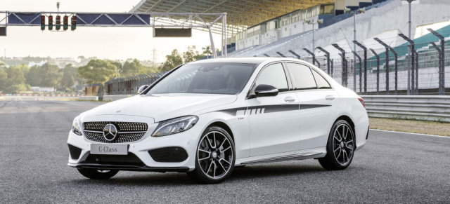 Mehr Sport:  Exklusives AMG Zubehör für Mercedes C-Klasse: Die dynamischen Extras sind ab sofort bei den Mercedes-Benz Händlern verfügbar