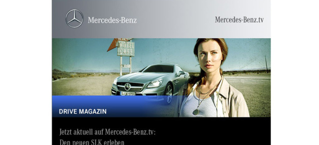 Jetzt auf Mercedes-Benz.tv: Den neuen SLK erleben!: Trailer Speed Date