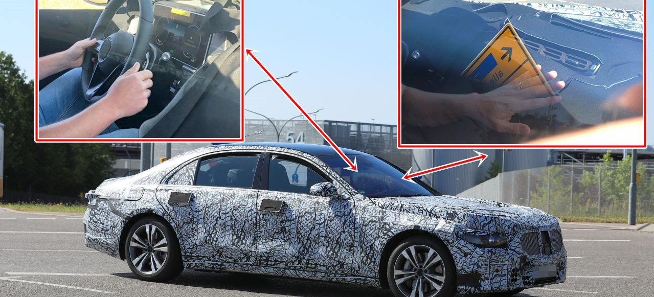 Mercedes-Benz Erlkönig erwischt: Star Spy Shot: Erster ...