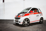 Premiere in Genf: Carlsson smart race edition: smart im Racelook mit 112 PS