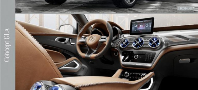 Concept GLA: Der SUV auf Mercedes-Benz A-Klasse Basis: Ausblick auf den kompakten SUV der Premiumklasse