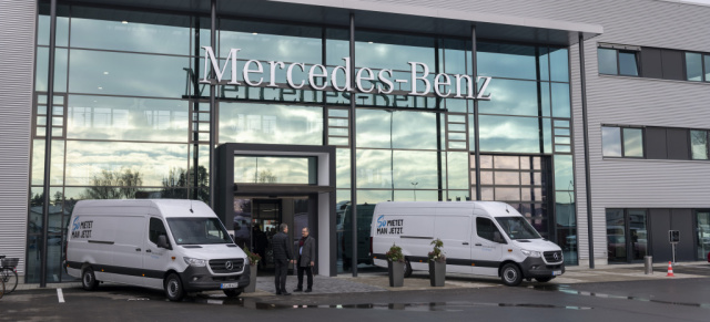 Mercedes-Benz Vans  und Covid 19: Mercedes-Benz Vans Servicestandorte unterstützen die Versorgung