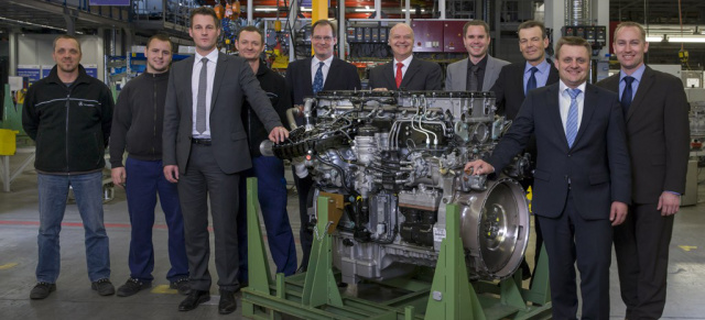 Neue Motorengeneration von Mercedes-Benz: Serienstart für das neue Kraftpaket aus Mannheim: 15,6 Liter-Motor vervollständigt Motorenprogramm in Euro VI