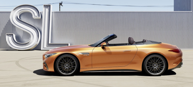 Mercedes Premiere in Pebble Beach: Sondermodell für Amerika: Mercedes-AMG SL 63 MANUFAKTUR Big Sur 2024