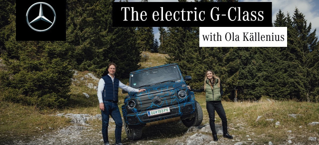 Mercedes Chef: „Der EQG ist ein echter G!“: Chefsache: Källenius demonstriert EQG in der Wildbahn (Video)