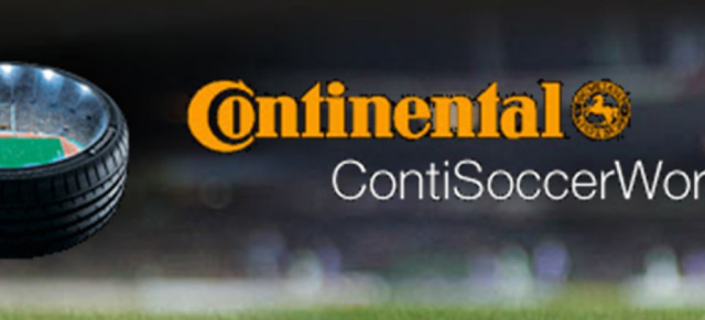 Continental sponsert Fußball WM 2014 in Brasilien: Der Reifenhersteller setzt seine langfristige Marketing-Strategie an der Seite des Fußballsports fort