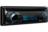 Kenwood BT51U - CD Autoradio mit Bluetooth Freisprecheinrichtung : CD und Radio sowie Schnittstellen für Bluetooth, iPod und USB  Kenwoods neuer CD-Receiver KDC-BT51U ist ein Highlight für Auto fahrende Mobiltelefonierer und Musikliebhaber.