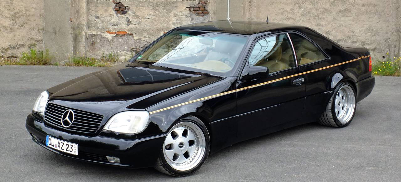 Volle Breitseite fürs Oberklasse-Coupé C140 : Dickes Ding: Mercedes ...