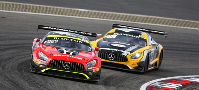 Blancpain GT Series Sprint Cup auf dem Nürburgring: Meister-Titel für Mercedes-AMG!