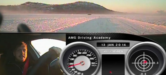 Video: AMG Winter Sporting - aus der Cockpit-Perspektive: Ein- und Ausblicke: So sieht das AMG Fahrertraining bei Eis und Schnee aus