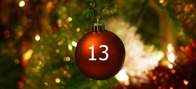 Der Mercedes-Fans.de Adventskalender - 13. Dezember 2016: Jeden Tag neue Gewinnchancen: der Mercedes Fans.de-Adventskalender - prall gefüllt mit Überraschungen 