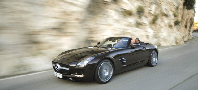 Die 200.000 Euro-Frage:  Mercedes SLS AMG Roadster?: Mal ein Traum wagen: Mit einem Mercedes SLS AMG Roadster durch Monaco 