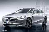 E-Superlight: Mercedes setzt E-Klasse mit Carbon auf Diät: Der E superlight soll dank Carbon-Karosserie nicht schwerer als das aktuelle Modell werden, trotz Brennstoffzelle und Elektroantrieb