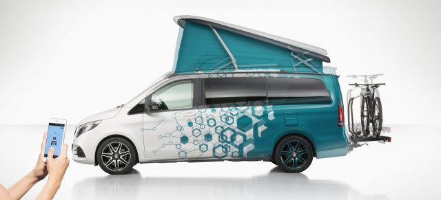 Caravan Salon 2018: Mercedes-Benz präsentiert zukunftsweisende Ideen  im Reisemobilsegment 