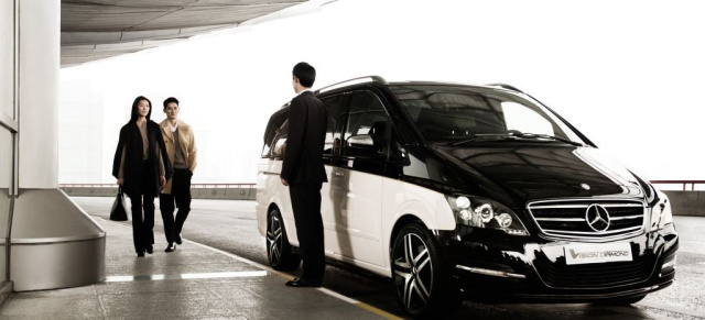 Premiere in Peking: Mercedes-Benz Viano VISION DIAMOND: Mercedes Benz ziegt auf der Auto China einen  Viano als luxuriöses Chauffeurfahrzeug