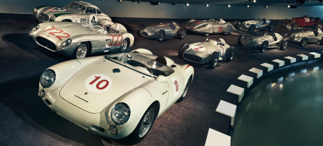 Mercedes-Benz Museum: Freier Eintritt für Porsche-Mitarbeiter : Anerkennung für den Mitstreiter: 10 Jahre Porsche Museum