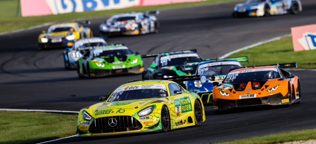 Mercedes-AMG beim ADAC GT Masters auf dem Lausitzring: Dreifachsieg für AMG am Sonntag