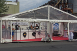SCHÖNE STERNE: MIB on Tour!: Mercedes-Fans ist mit Merchandise-Shop vor Ort!