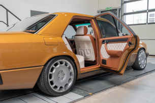 Teil 18) Armagnac trifft Porcellan: Das 400E-Interieur aus der SCHAWE Manufaktur