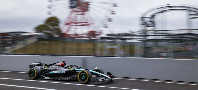 Formel 1 in Japan: Mercedes kommt nicht über Mittelmaß hinaus