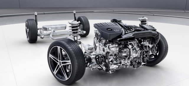 Mercedes-Benz Neue A-Klasse W177: Unter der Haube der neuen A-Klasse: Neue Motoren, neue Getriebe 