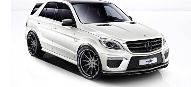 ML wie "Mehr Leistung": RevoZport veredelt Mercedes ML 63 AMG: Neues Tuningprogramm für die M-Klasse mit AMG DNA 