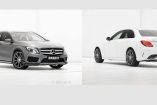 Ran an die Neuen:  BRABUS Zubehör für Mercedes GLA und neue C-Klasse: Der Mercedes-Tuner arbeitet an Performance-Packages für neue C-Klasse und  Mercedes GLA