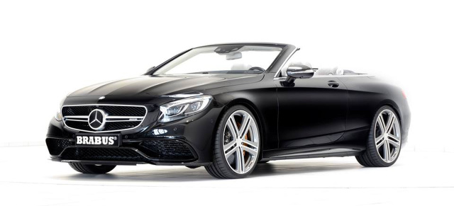 Mercedes-AMG S63 Cabrio: 22-Zoll-Räder von BRABUS: BRABUS ist großer Radgeber für das Mercedes-AMG S63 Cabriolet