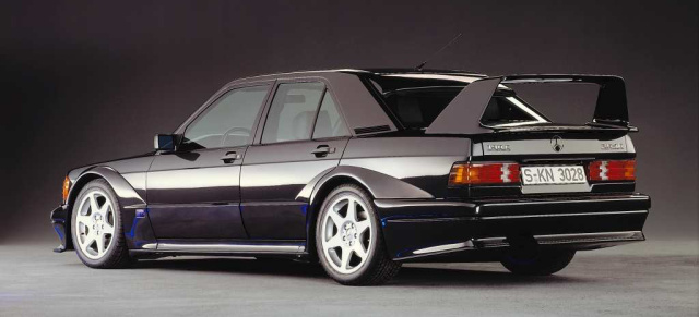 Ein ganz besonderer Mercedes Youngtimer: Der Evo II wird 20 : Im März 1990 präsentierte Mercedes-Benz den 190 E 2.5-16 Evolution II