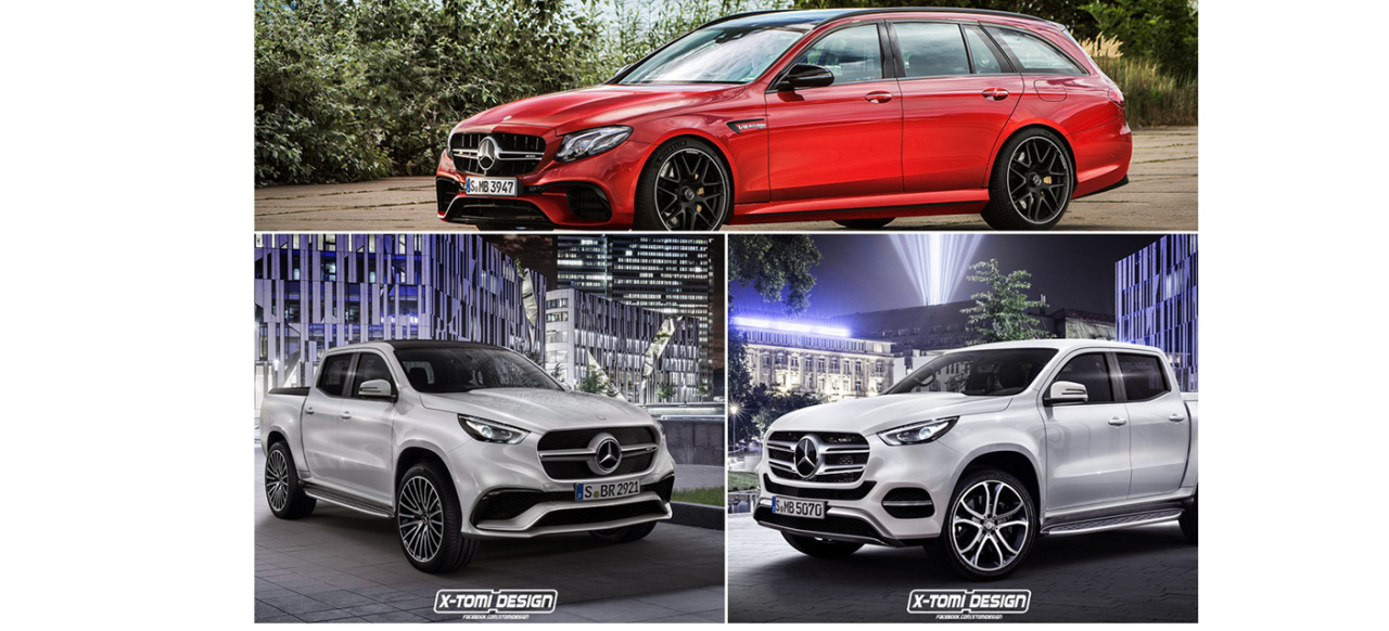 Mercedes Trio Von Morgen Dreifacher Blick In Die Zukunft So Konnten E63 T Modell S213 X63 Und Das X Klasse Serienmodell Ausschauen Sternstunde Mercedes Fans Das Magazin Fur Mercedes Benz Enthusiasten